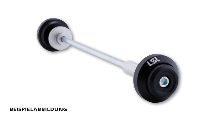 LSL Achs Ball GONIA für BMW HP2 Megamoto, silber, vorn