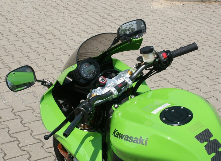 LSL Superbike-Kit mit Teilegutachten für Kawasaki ZX-10R, Typ ZXT00C, 2004-2005, silber, (Typ G)