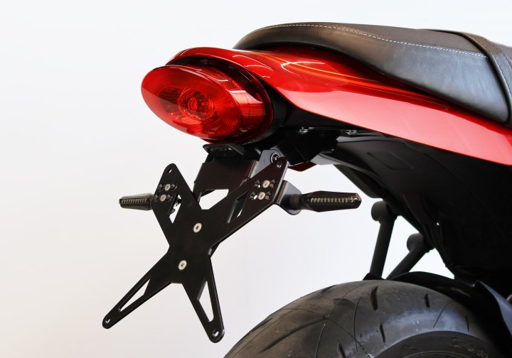 PROTECH Kennzeichenhalterset inkl. Reflektor und Kennzeichenbeleuchtung fÃ¼r Z650 RS ER650M für Z