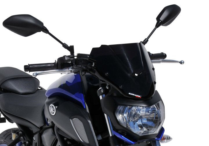 ERMAX Naked-Bike-Scheibe Sport fÃ¼r MT-07 RM17/RM18 für MT-07 RM17/RM18