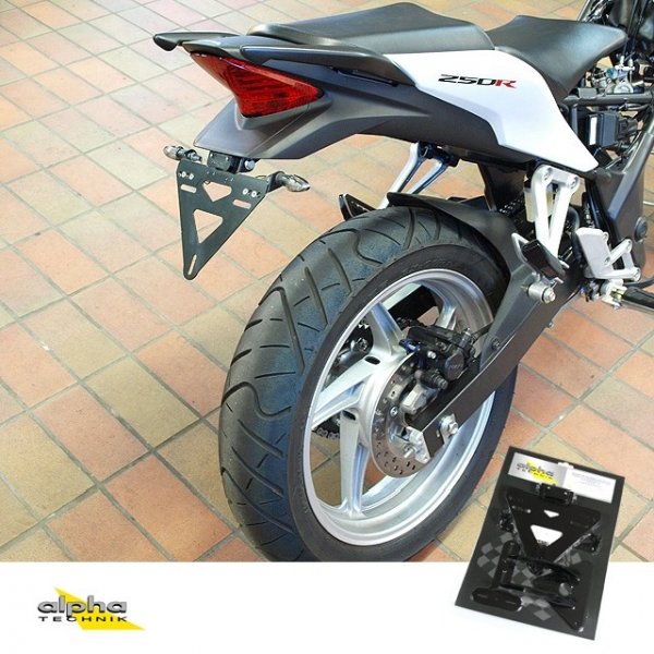 alpha Technik Kennzeichenhalter für Honda CBR250R, MC41 für CBR250R MC41