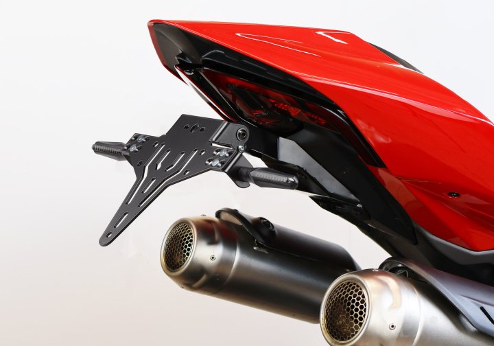 PROTECH Kennzeichenhalter für Panigale V4 5D für Panigale V2/S 3H/4H/5H