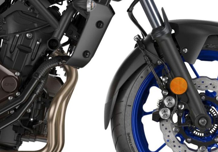 BODYSTYLE KotflÃ¼gelverlÃ¤ngerung vorne fÃ¼r MT-07 RM17/RM18 für MT-07 RM17/RM18