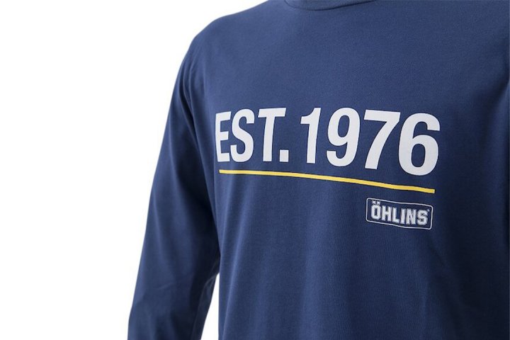 Öhlins Original Long Sleeve blau Größe S