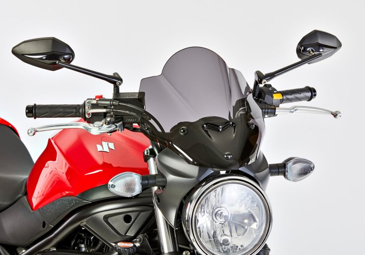 ERMAX Naked-Bike-Scheibe fÃ¼r SV 650 WCX0/WCX1 für SV 650 WCX0/WCX1