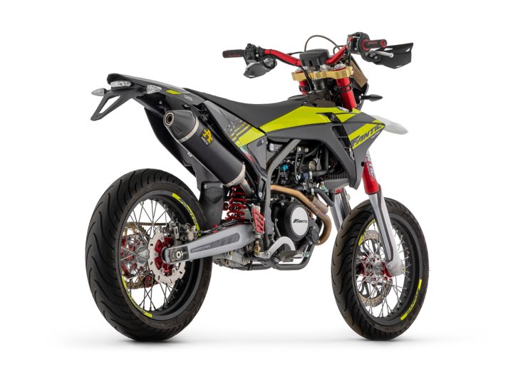 ARROW Auspuff DARK THUNDER für Fantic XEF / XMF 125 ab Modelljahr 2023-
