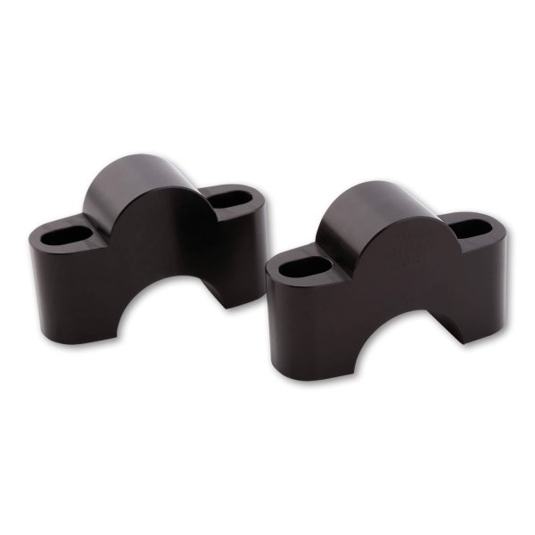 LSL Klemmbockerhöhung Set um 25 mm, mit 50 mm Schraube, für 28,6 mm Lenker, schwarz