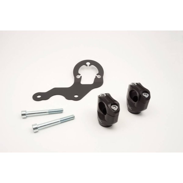 LSL Klemmbock-Kit 28,6 mm, für Ducati Scrambler, 2015, schwarz