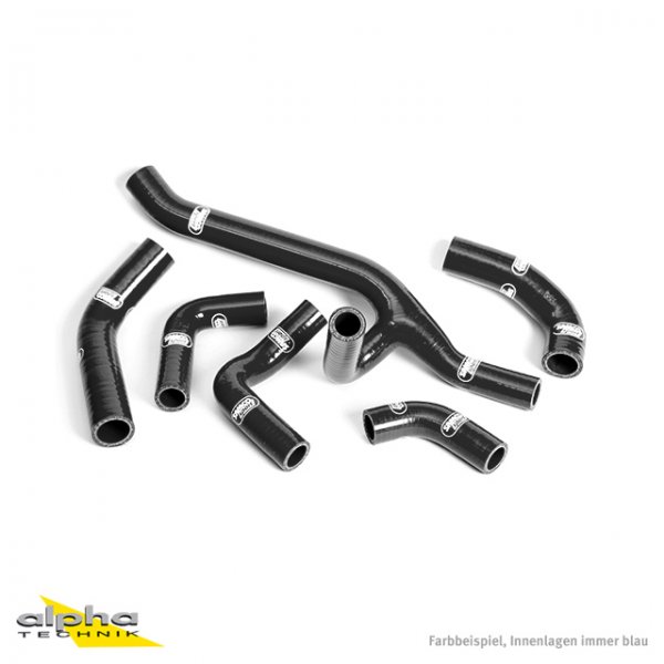 SAMCO Siliconschlauch Kit schwarz Ducati 851/888, 1992-95 für 851 ZDM851