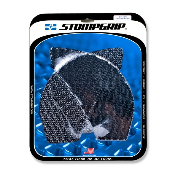Stompgrip schwarz, Kawasaki Ninja ZX-6R(2009-'19) ZX6R Ninja ZX600R