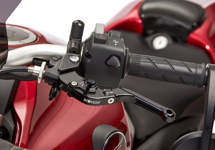 PROTECH Hebel Bremshebel Sport fÃ¼r ZX-6R ZX600G GSR 600 WVB9 Street Triple D67LD YZF-R6 RJ03 für