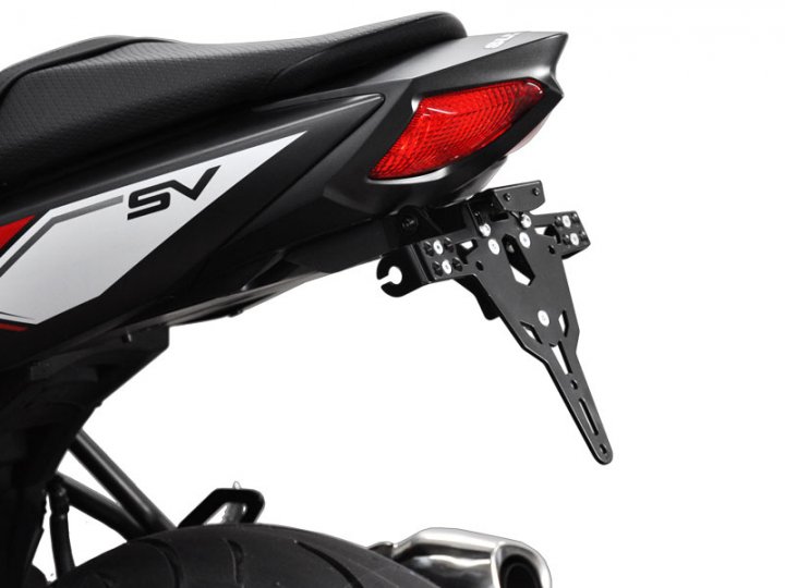 ZIEGER Kennzeichenhalter Suzuki SV 650 BJ 2016-21 für SV 650 / N / S