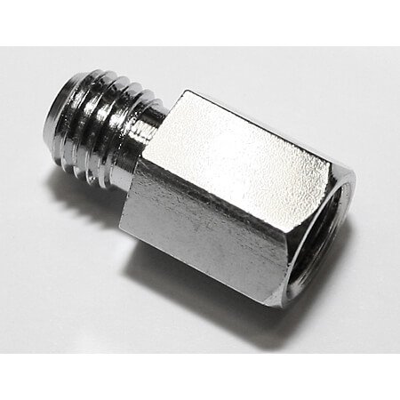 - Kein Hersteller - Spiegeladapter Loch M10 re. auf Bolzen M10 re. verchromt für