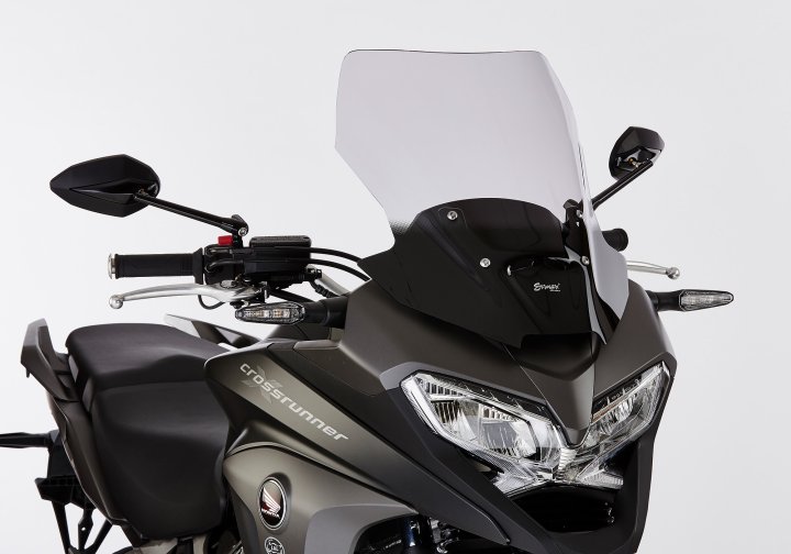 ERMAX Windschutzscheibe fÃ¼r VFR800X Crossrunner RC80 für VFR800X Crossrunner RC80