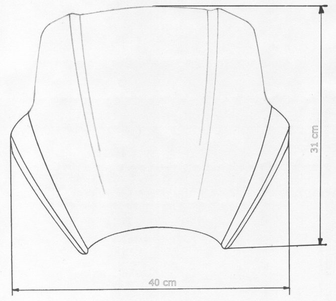 MRA Speed-Screen A für Naked-Bikes rauchgrau F 800 R E8ST SPEED-SCREEN "A" BMW F800R SPS/HKS-F