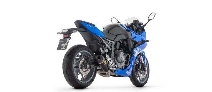ARROW Auspuff WORKS DARK für Suzuki GSX-8S, GSX-8R 2024-