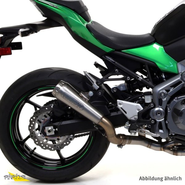 ARROW Auspuff PRO-RACE für Kawasaki Z900 2017-2020, Titan