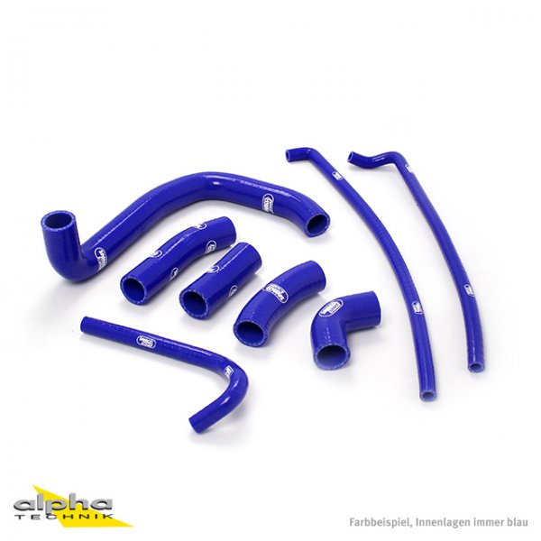 SAMCO Siliconschlauch Kit blau für Kawasaki ZX7R, ZX750N für ZX7R Ninja ZX750N