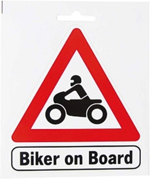 BAAS Biker on Board Aufkleber / Sticker