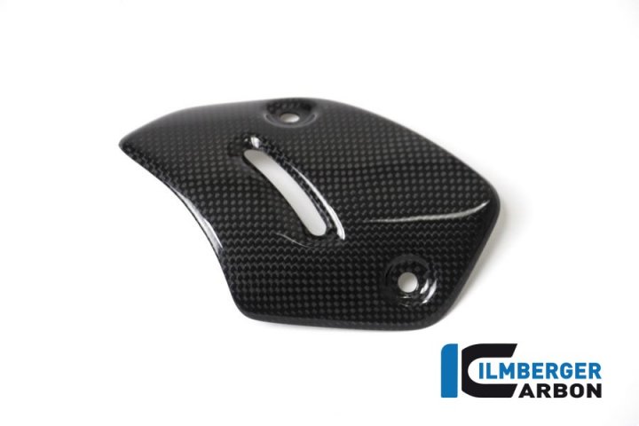 Ilmberger Carbon Auspuffhitzeschutz am Endrohr glanz für XDiavel GA