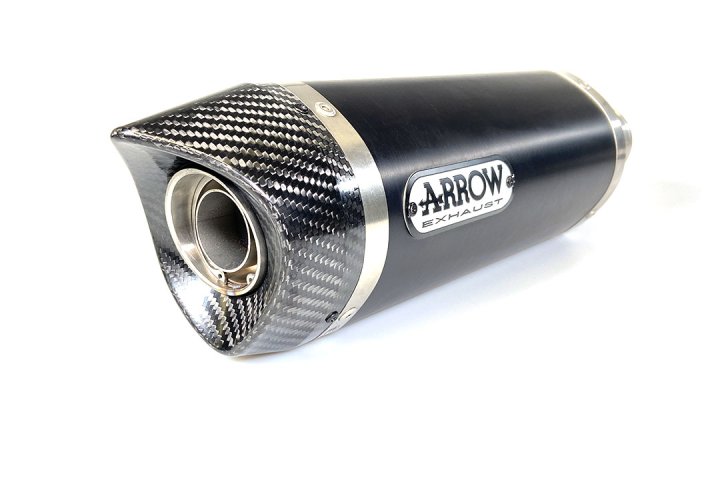ARROW Auspuff DARK THUNDER Aluminium für KTM 125RC / 390RC / 125 DUKE / 390 DUKE 2017-2020