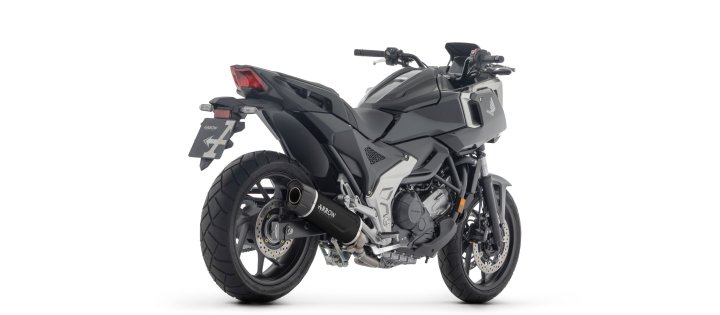 ARROW Auspuff INDY RACE EVO Aluminium schwarz für Honda NC750X RH23 2025-