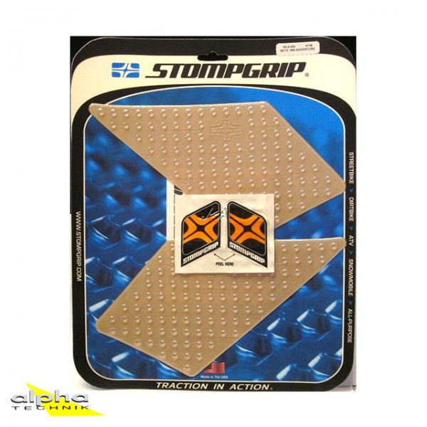 Stompgrip klar, für BMW und KTM Modelle F800GT E8ST 990 LC8 Adventure R KTM LC8