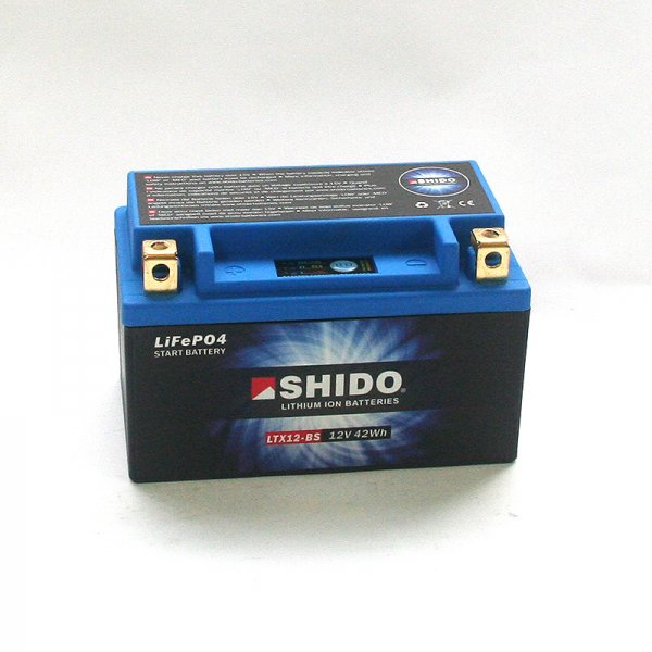 SHIDO Lithium-Batterie LTX12-BS-Li TDM850 3VD F850GS 4G85