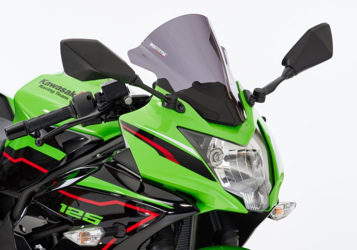 BODYSTYLE Racing Cockpitscheibe fÃ¼r Ninja 125 BX125A für Ninja 125 BX125A