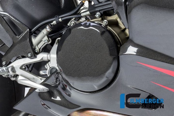 Ilmberger Carbon Kupplungsdeckelabdeckung glanz für Panigale 1299 H9