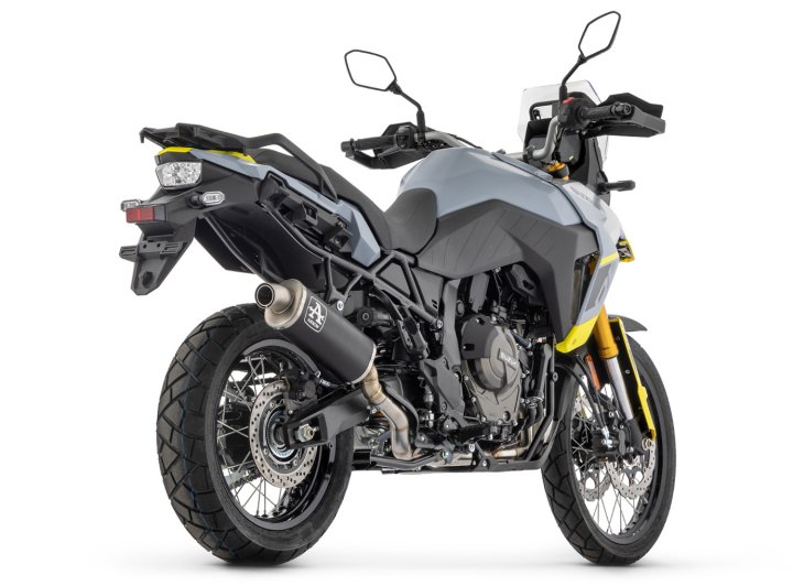 ARROW Auspuff INDY RACE DARK Aluminium für Suzuki V-Strom 800DE Modelljahr 2023-