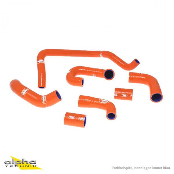 SAMCO Siliconschlauch Kit orange KTM 990 Super Duke R für 990 Super Duke R KTM LC8 EFI