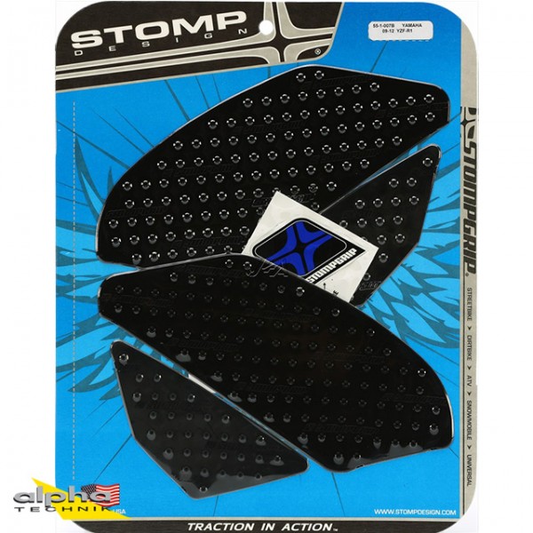 Stompgrip schwarz, Yamaha YZF-R1, 2009-14 YZF-R1 RN22