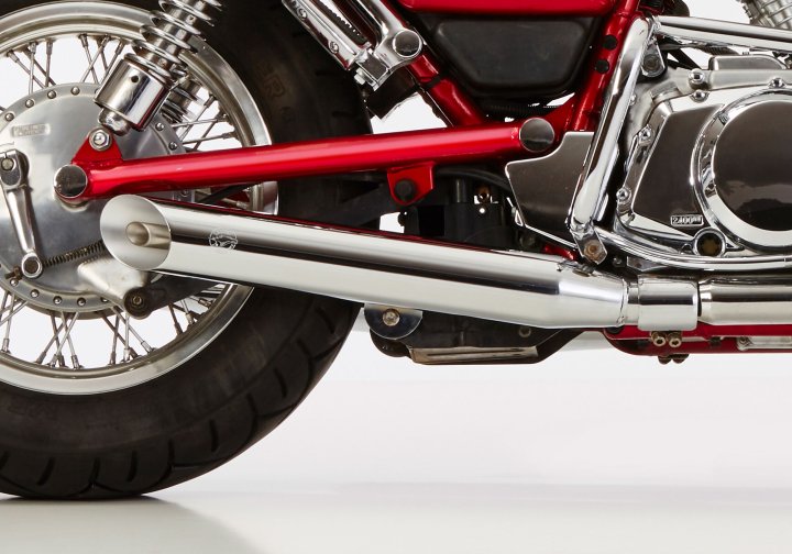 FALCON Cromo Line fÃ¼r VS 600 Intruder VN51B für VS 600 Intruder VN51B