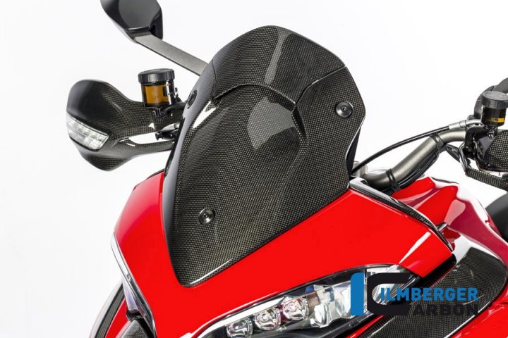 Ilmberger Carbon Windschild (glanz), Carbon für Multistrada 1200 Enduro AA