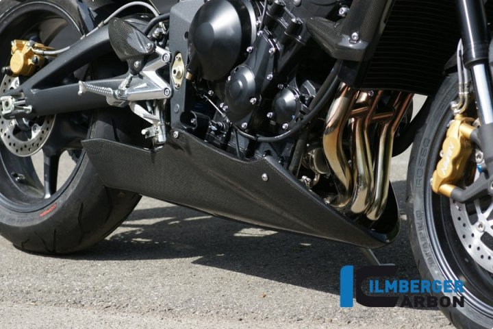 Ilmberger Carbon Motorspoiler, Carbon für Street Triple D67LD