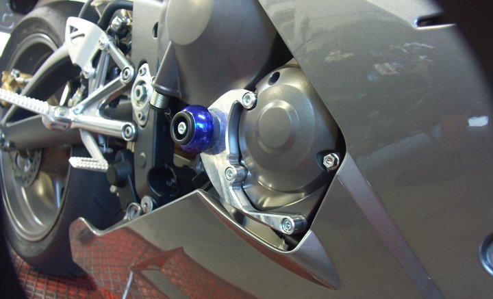 LSL Crash-Ball Kupplung für Triumph 675, 2006-, blau