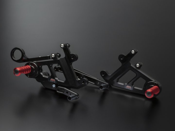 Fußrastenanlage raceFlex verstellbar für GSX-R 1000 ABS