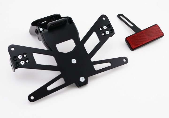 PROTECH Kennzeichenhalterset inkl. Reflektor und Kennzeichenbeleuchtung für 125 Duke KTM 125 Duke f