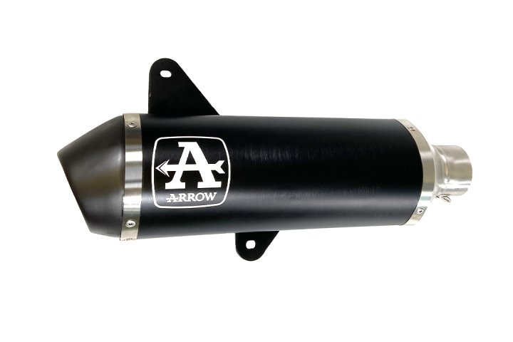 ARROW Auspuff DARK URBAN für Piaggio Vespa GTS300 Modelljahr 2021- , GTV300 2023-