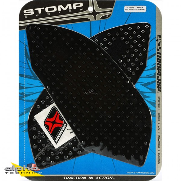 Stompgrip schwarz, für Aprilia Modelle RSV4 1000 Factory APRC RK