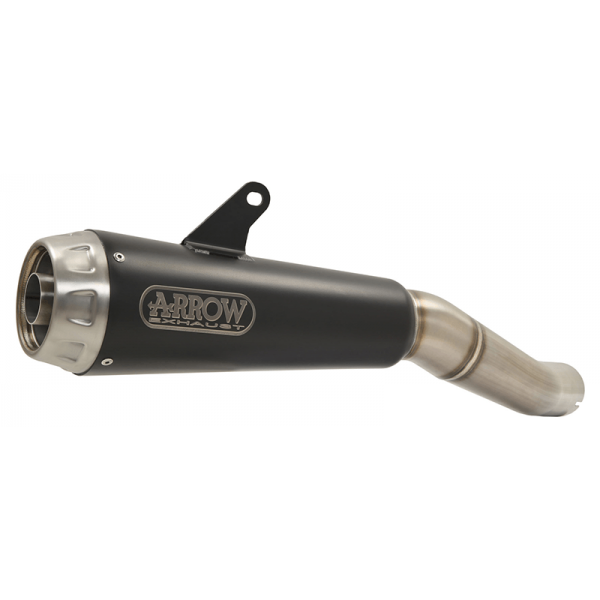 ARROW Auspuff DARK PRO-RACE für Honda MSX125 2016-, Edelstahl schwarz (Nur mit ARROW Krümmer)