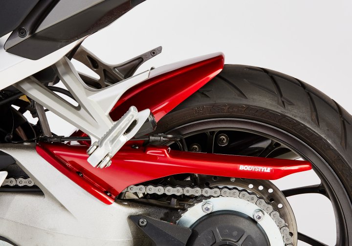 BODYSTYLE Hinterradabdeckung mit Alu-Kettenschutz fÃ¼r VFR800F RC79 für VFR800F RC79