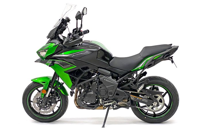 alpha Technik Kennzeichenhalter Kawasaki Versys 650, Typ LE650H für Versys 650 LE650H EURO5