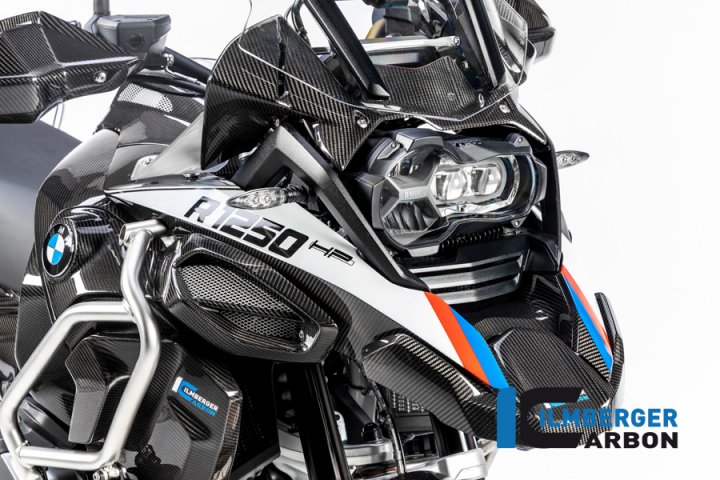 Schnabel vorne / oberer Kotflügel rechts Carbon für BMW R 1250 GS Adventure ab 2019