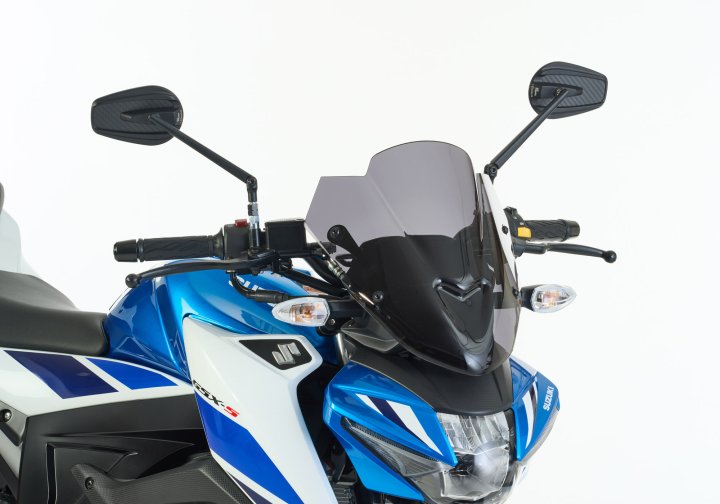 ERMAX Naked-Bike-Scheibe fÃ¼r GSX-S 125 WDL0 für GSX-S 125 WDL0