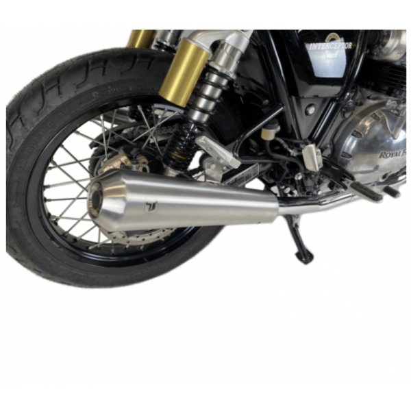 IXRACE Endschalldämpfer FULL LINE, ROYAL ENFIELD GT 650 / INTERCEPTOR 650 , links/rechts, slip on (E