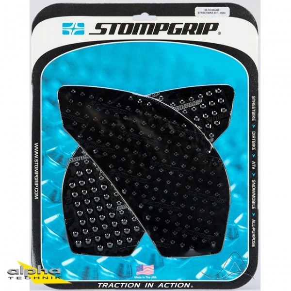 Stompgrip schwarz,Kawasaki ER6f und ER6n, 2012-16 ER6n ER650E