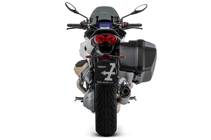 ARROW Auspuff INDY RACE Titanium für Moto Guzzi V100 Mandello Modelljahr 2023-