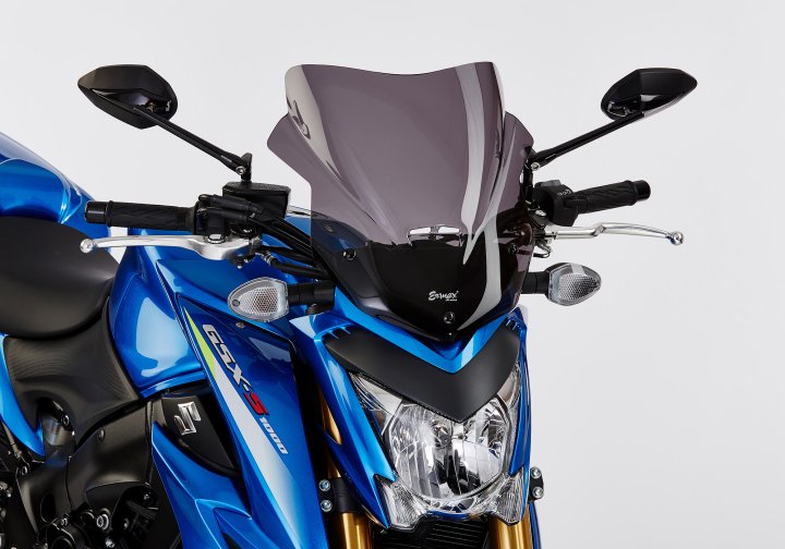 ERMAX Naked-Bike-Scheibe fÃ¼r GSX-S 1000 WVDG für GSX-S 1000 WVDG